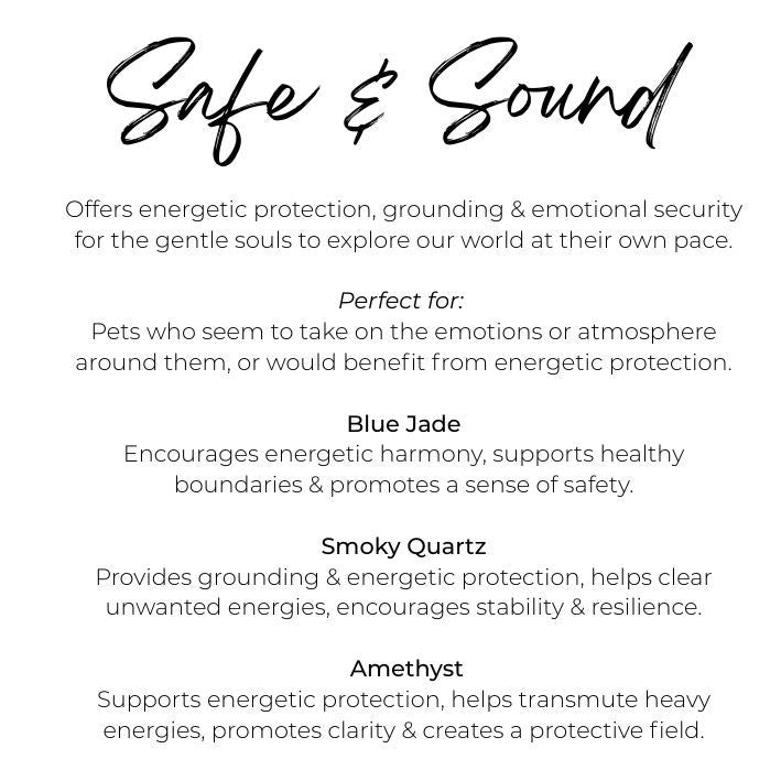 Crystal Pet Charm - Safe and Sound