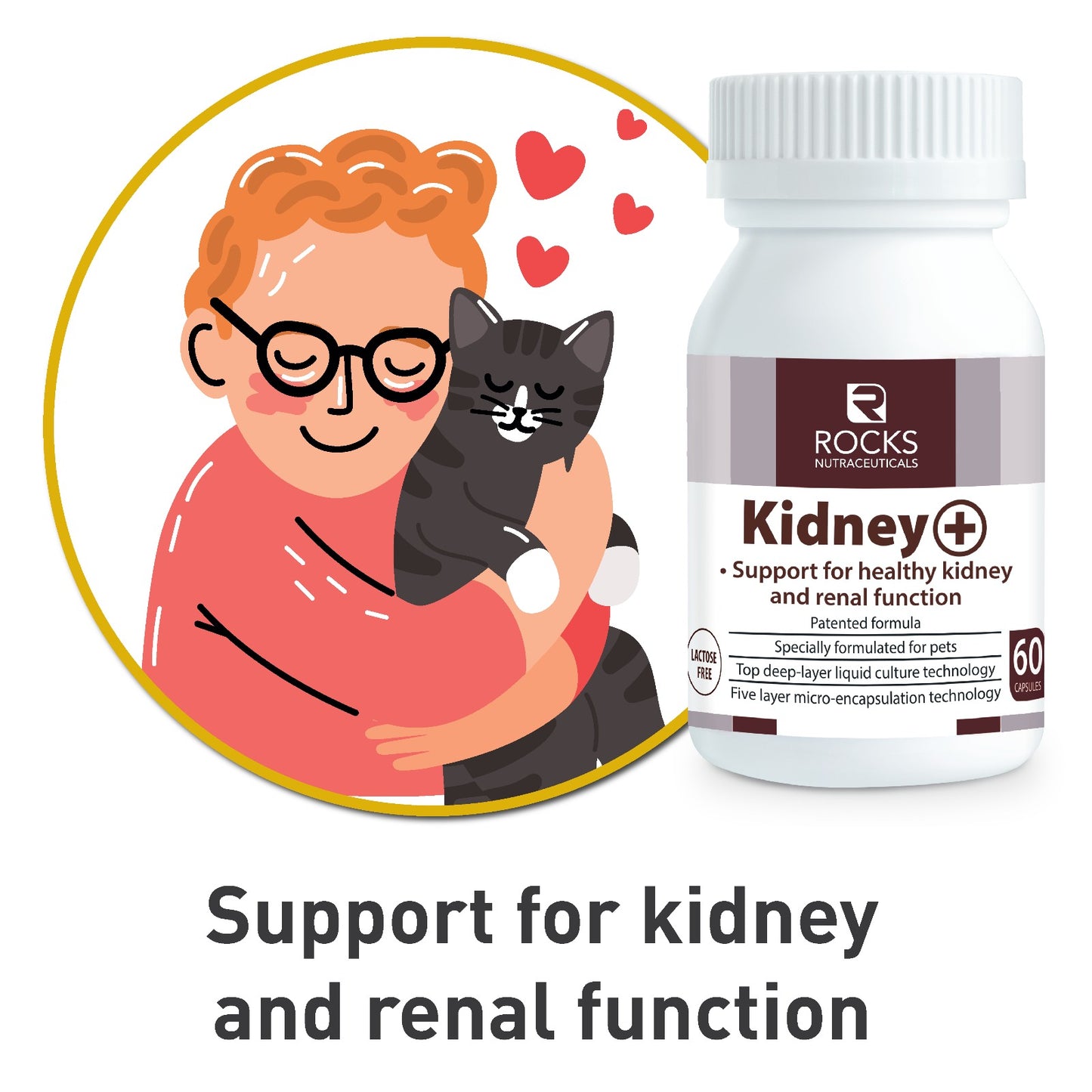 Rocks Nutraceuticals Kidney+