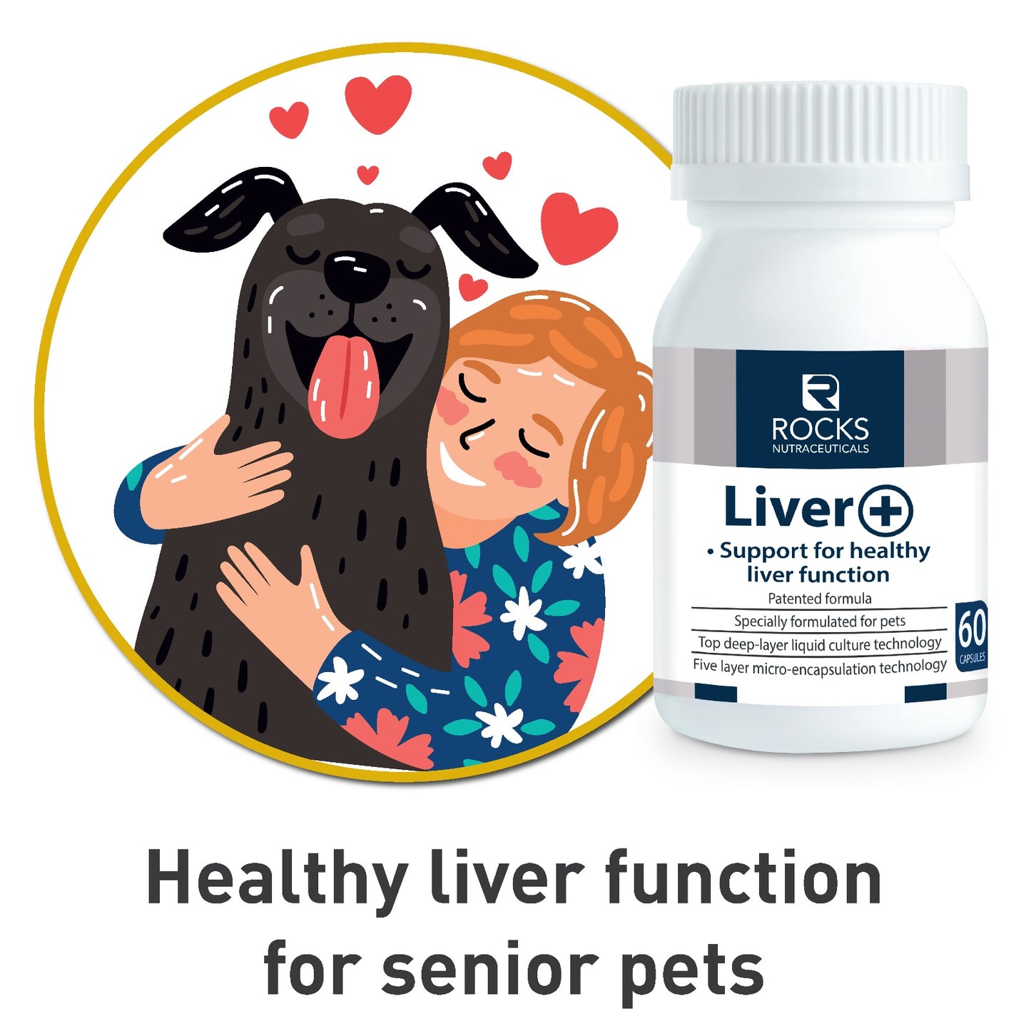 Rocks Nutraceuticals Liver+
