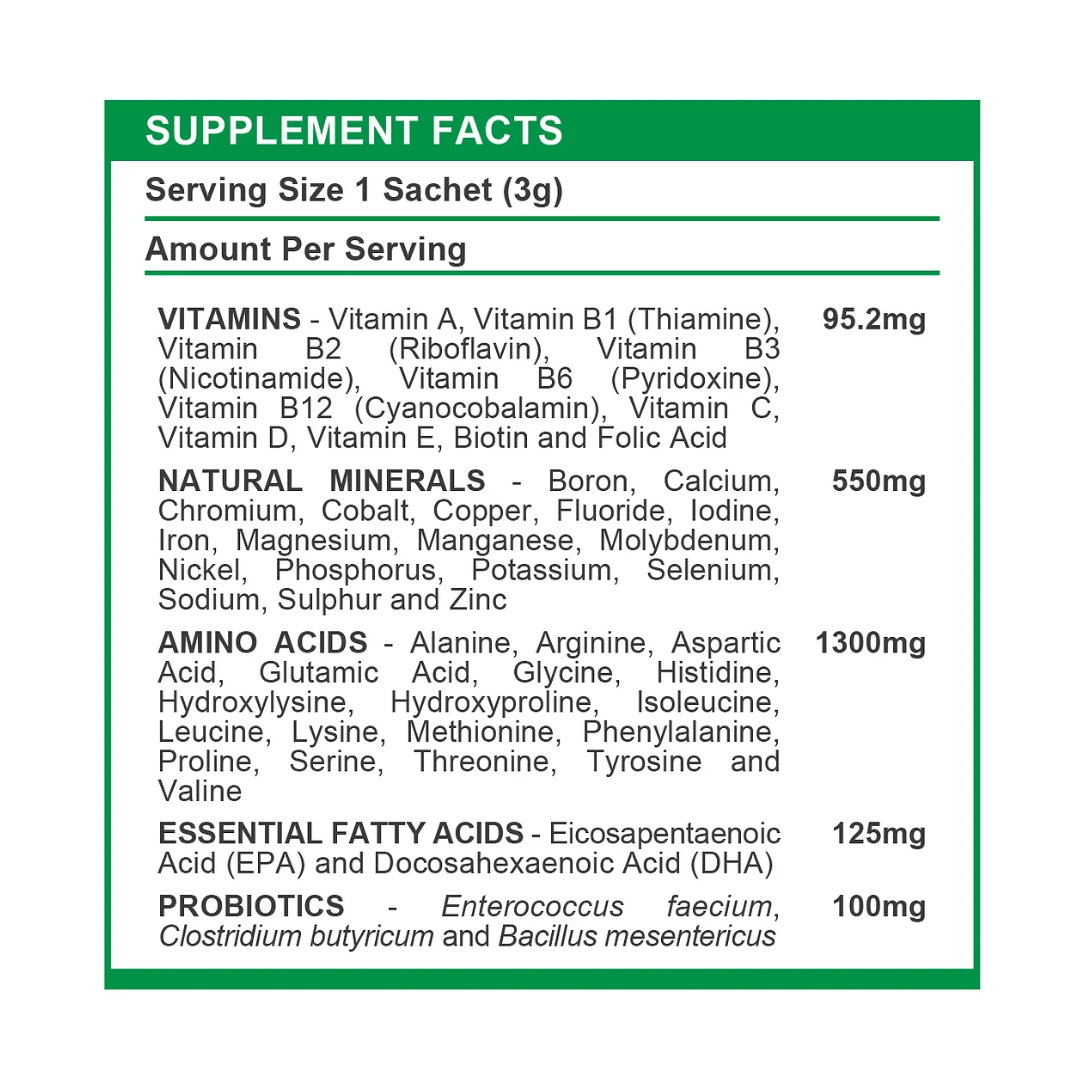 Natural Pet Skin & Coat Supplement