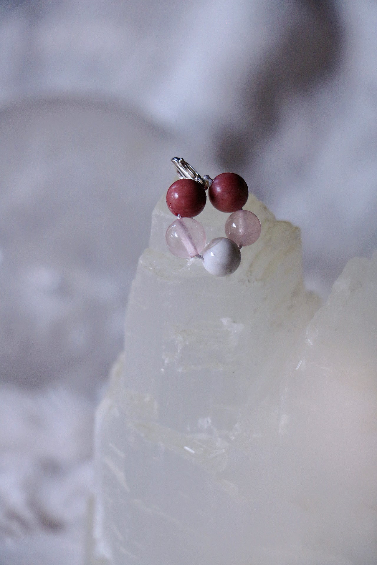 crystal pet charm - love