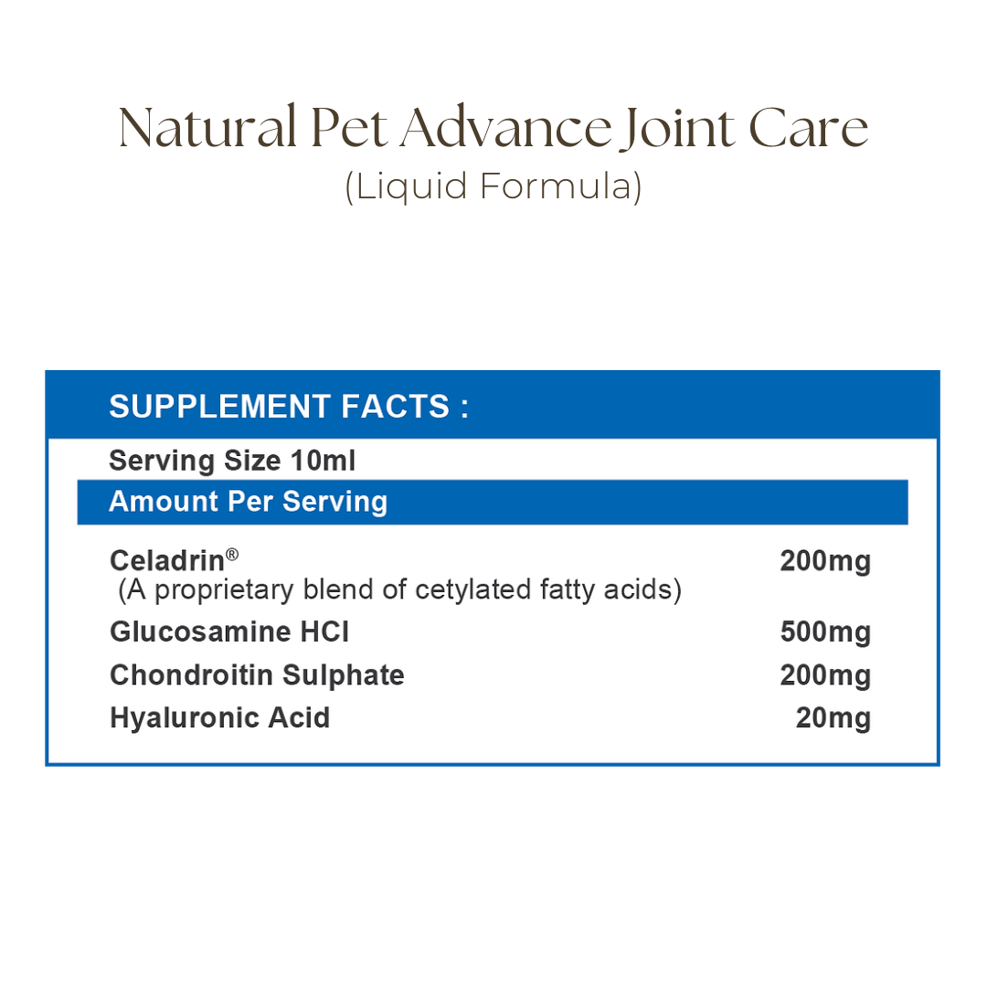 Natural Pet Advance Joint Care