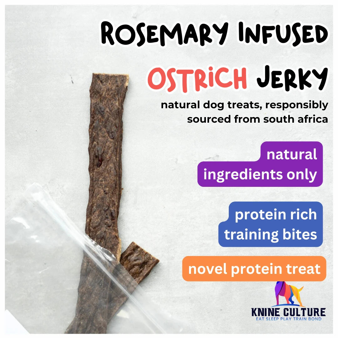 Knine Culture - Rosemary Ostrich Jerky