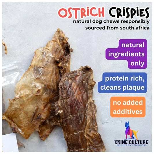 Knine Culture - South African Ostrich Crispy Tendon