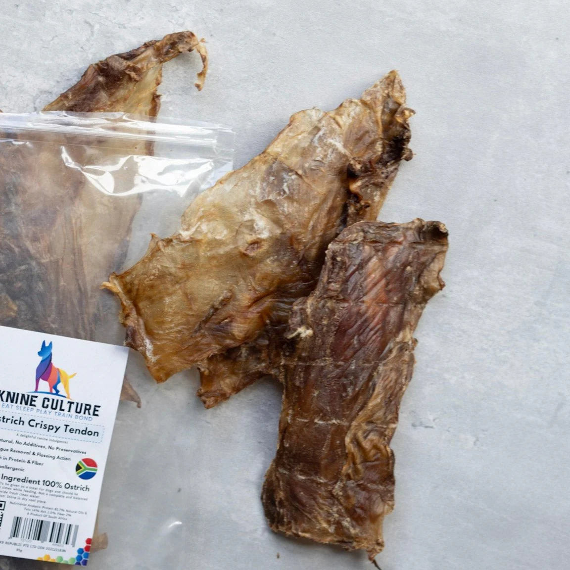 Knine Culture - South African Ostrich Crispy Tendon