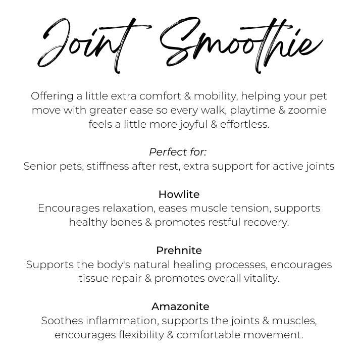 Crystal Pet Charm - Joint Smoothie