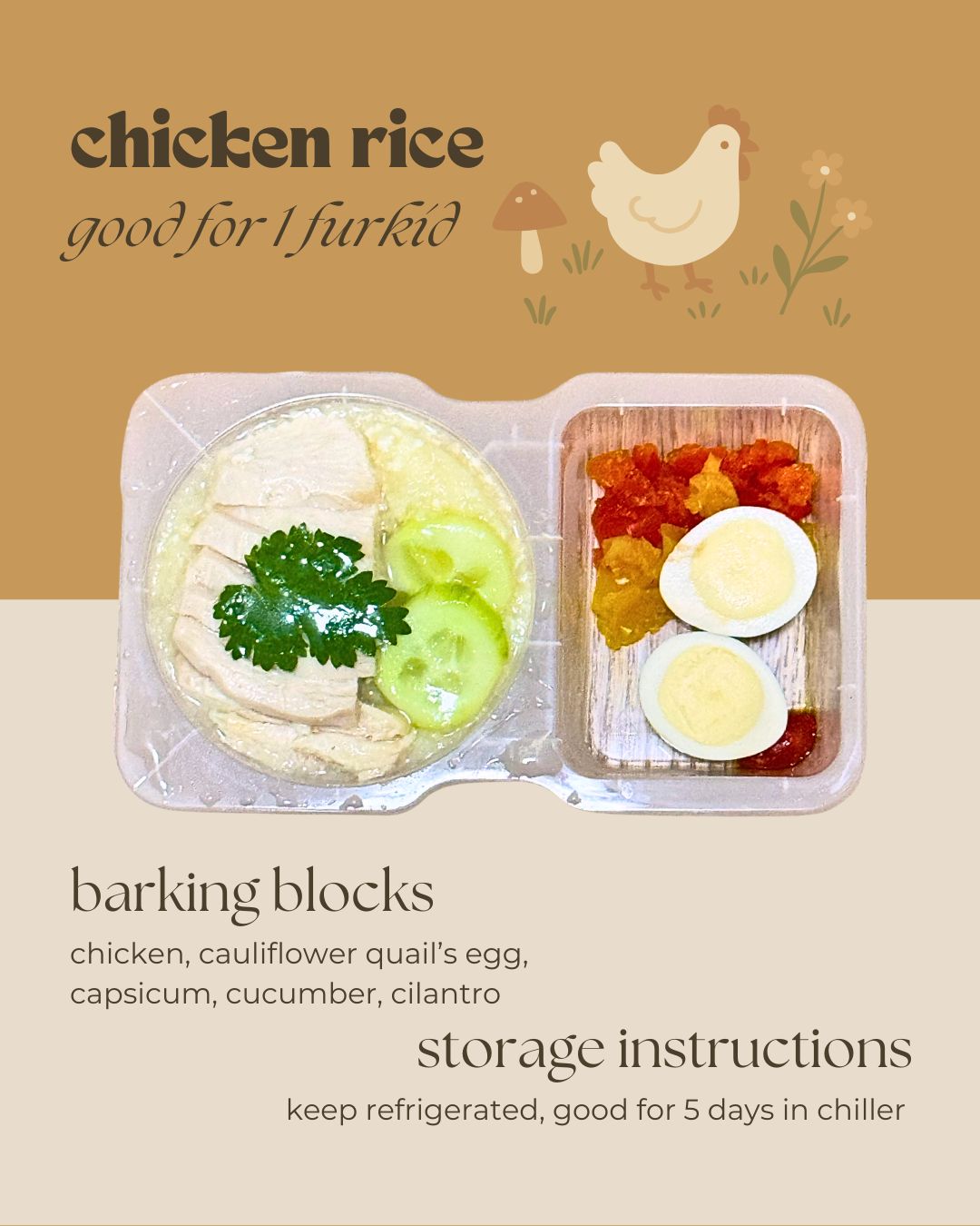 Greedy Paw - Chicken Rice