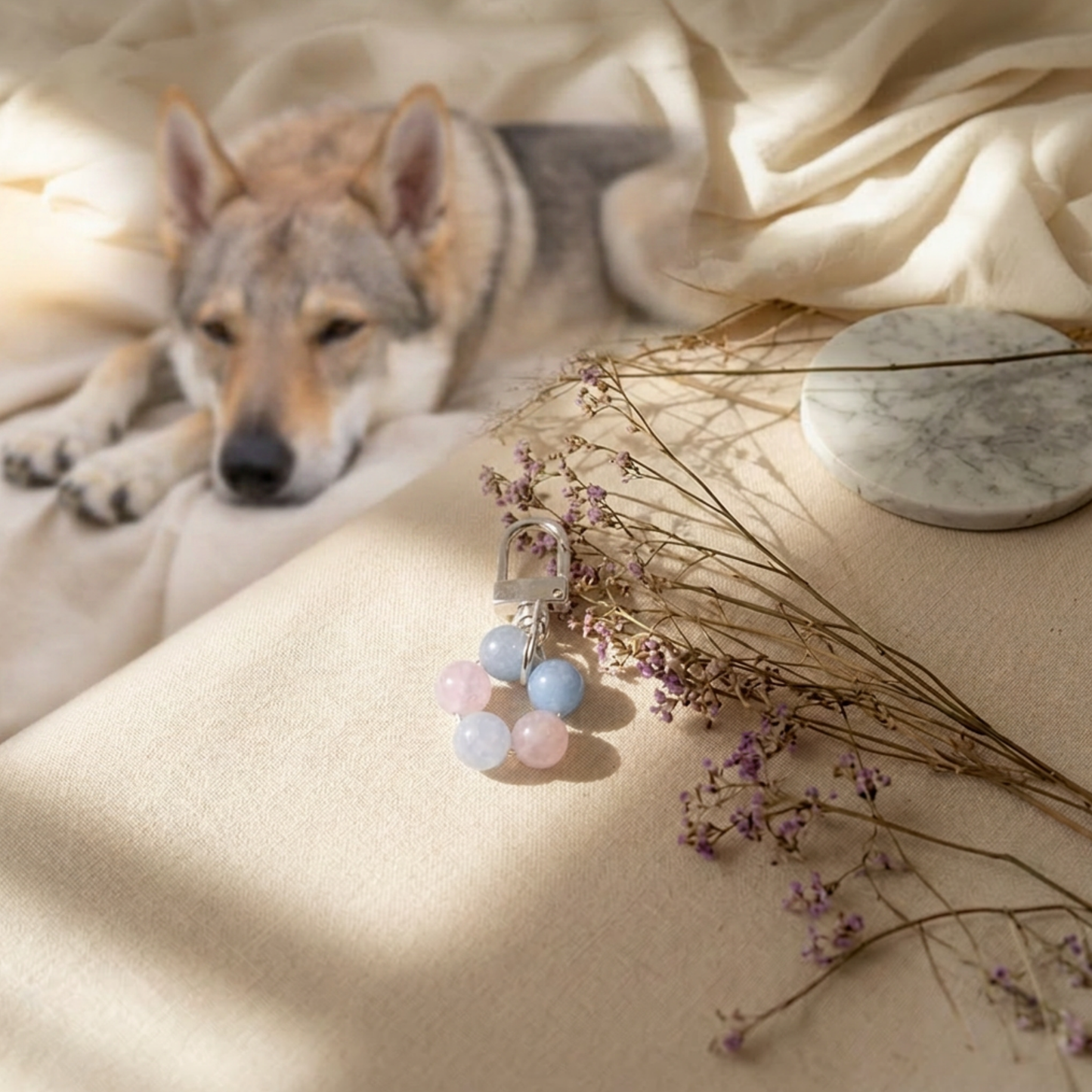 Crystal Pet Charm - Relax Buddy
