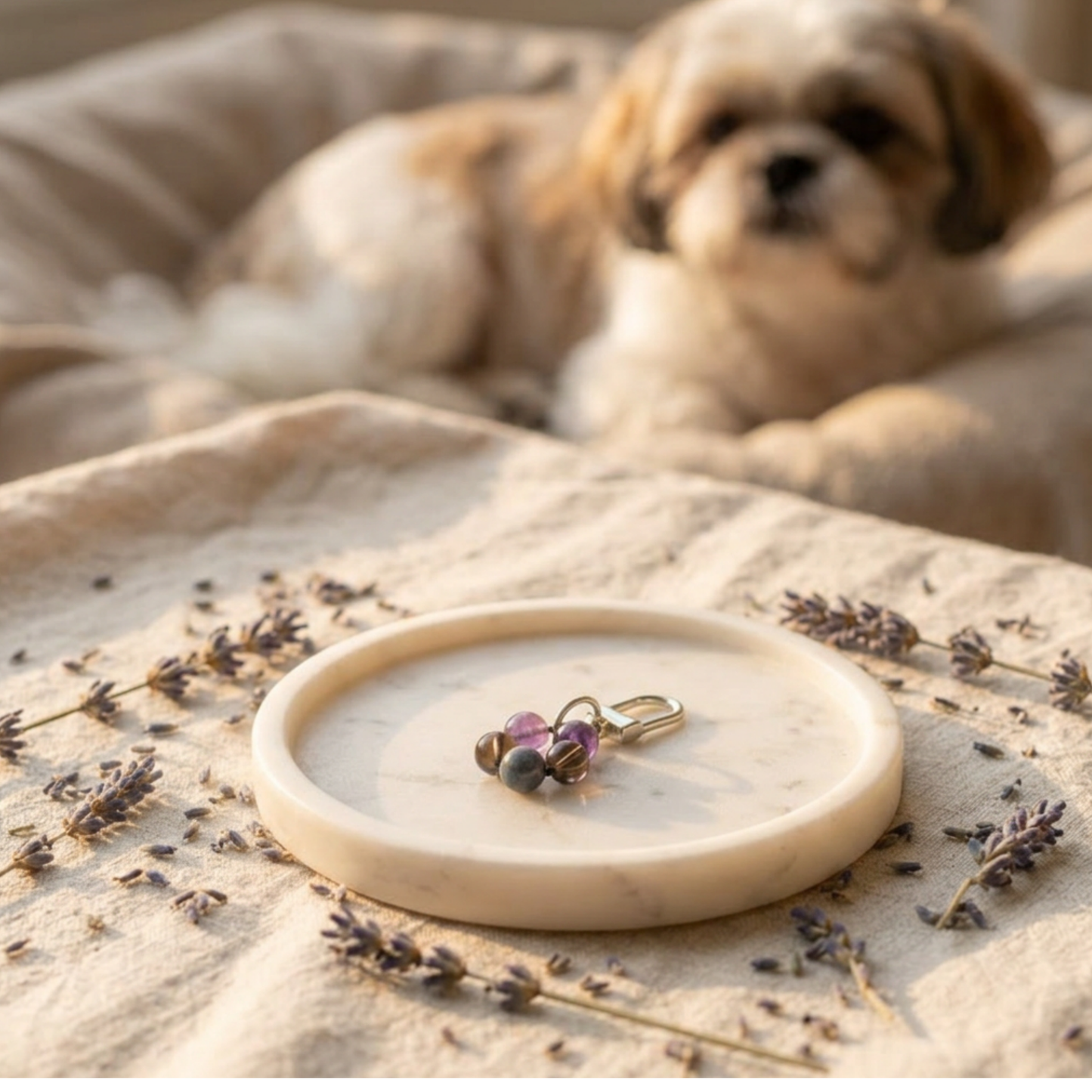 Crystal Pet Charm - Safe and Sound