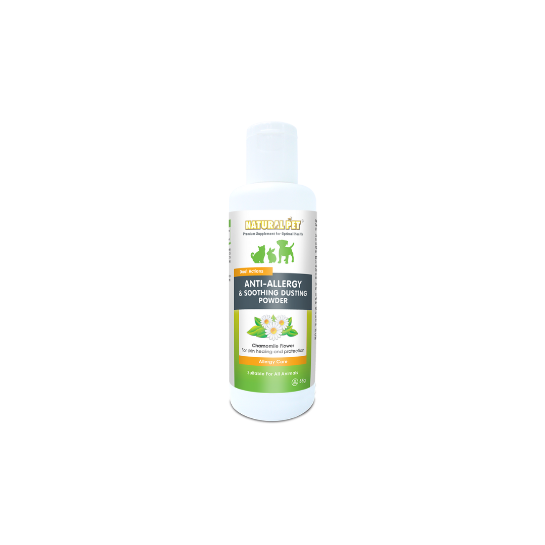 Natural Pet Anti-Allergy & Soothing Dusting Powder
