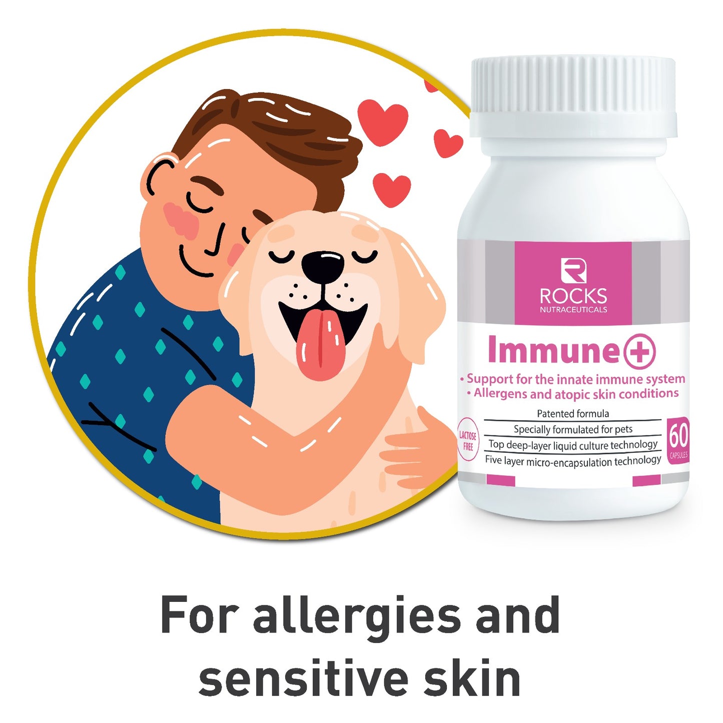 Rocks Nutraceuticals Immune+