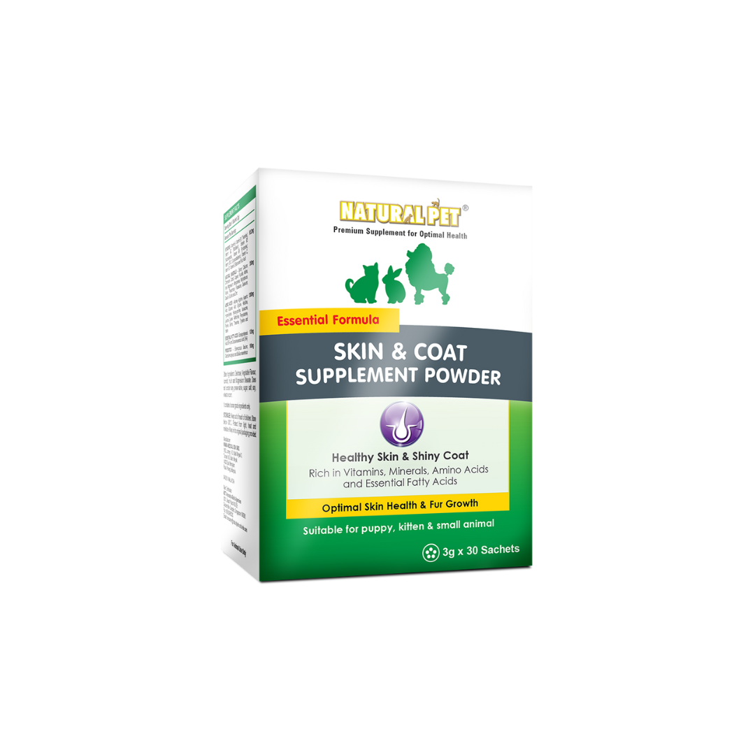 Natural Pet Skin & Coat Supplement