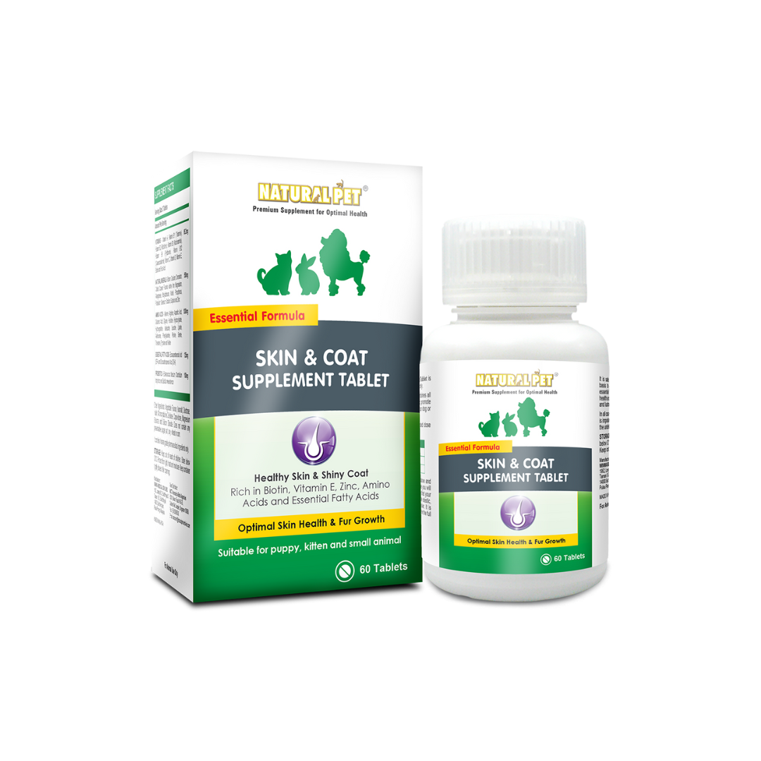 Natural Pet Skin & Coat Supplement