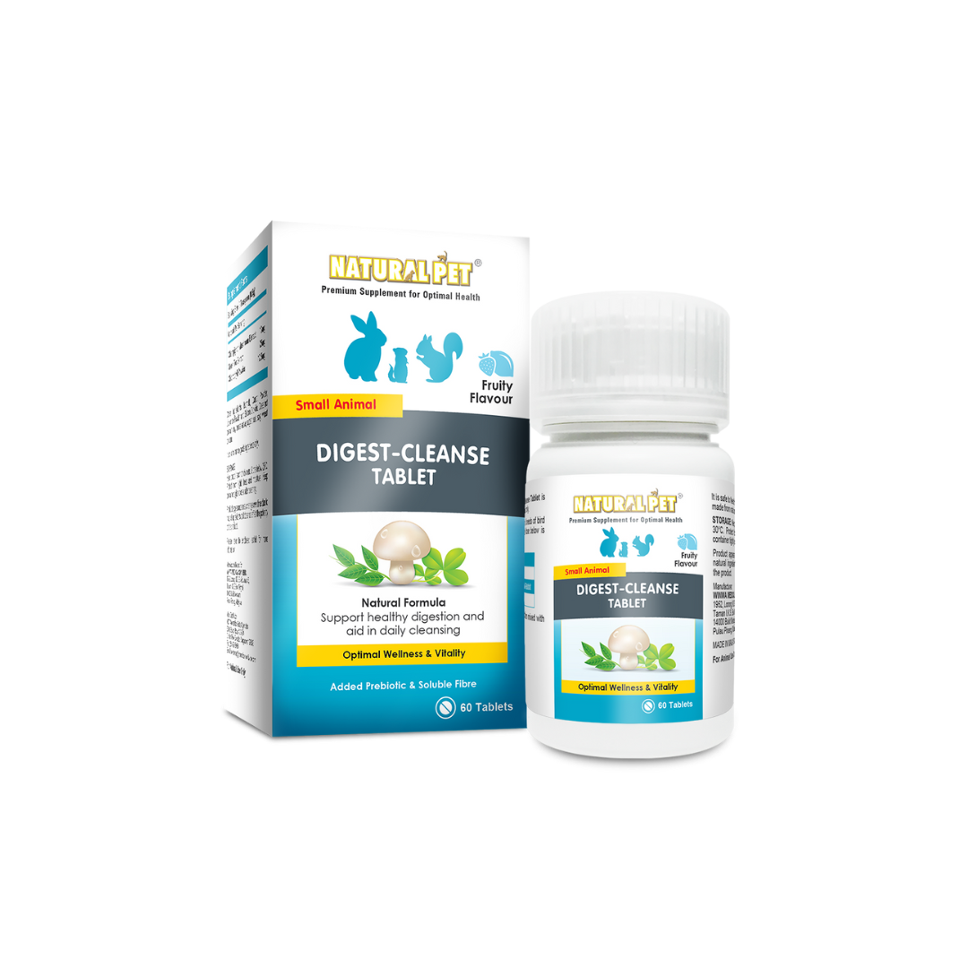Natural Pet Small Animal Digest-Cleanse Tablet