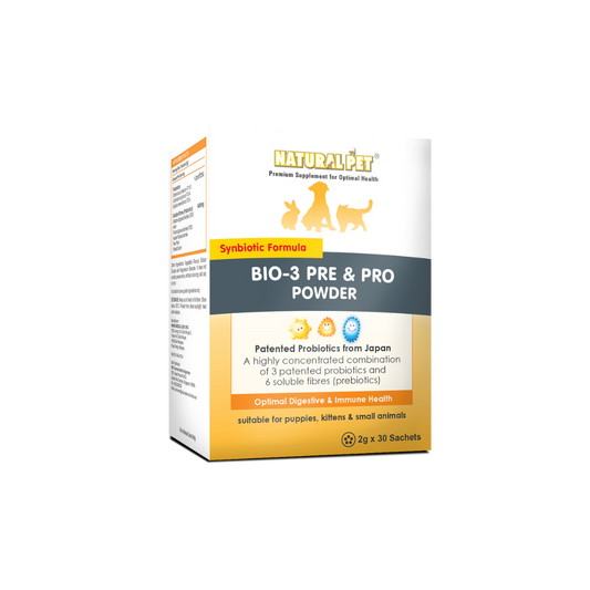 Natural Pet - Bio-3 Pre & Pro Powder (Flavoured)